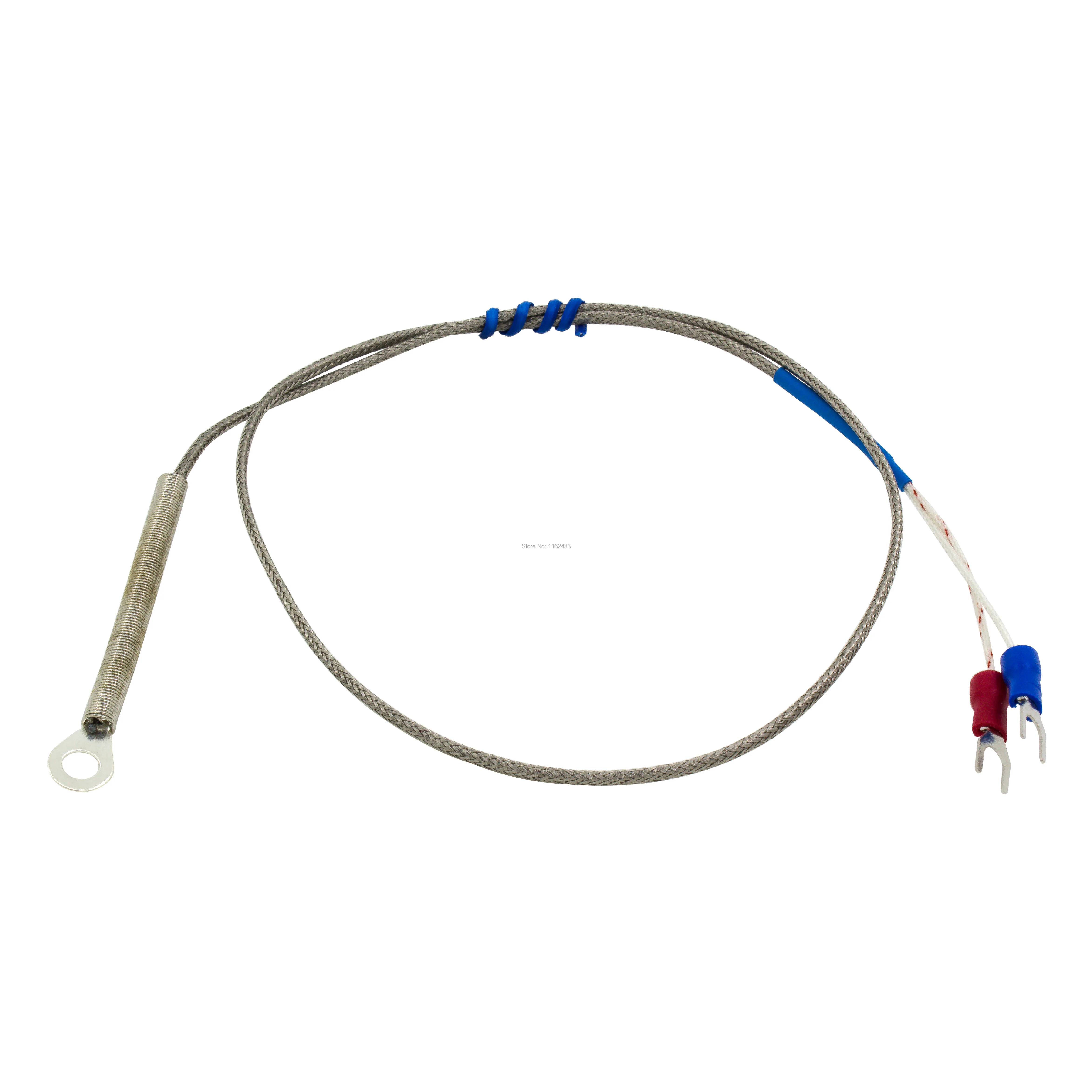 

FTARR01 K E type 0.5m metal screening cable 5mm 6mm 8mm 10mm 14mm diameter hole ring head thermocouple temperature sensor
