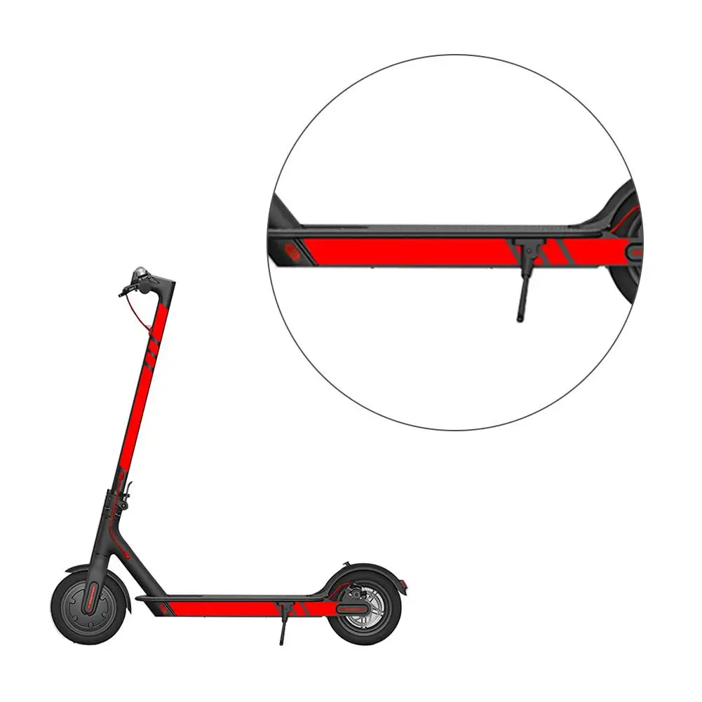 

For Xiaomi Electric Scooter M365 Sticker Scooter Accessories Reflective Styling Stickers Night Safety Warming Strip Reflector