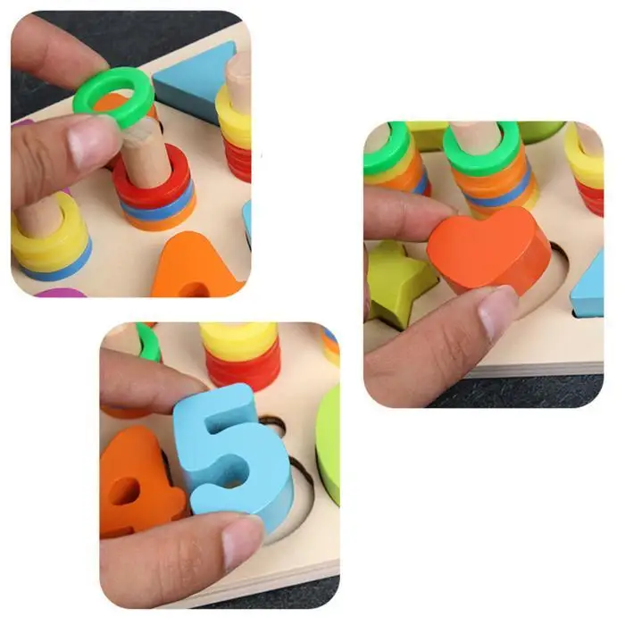 Early Education 3D Puzzles Toy For Children Math Multicolor Board Wooden Cartoon > years Jigsaw Early Education 3D Puzzles Toy For Children Math Multicolor Board Wooden Cartoon > years Jigsaw