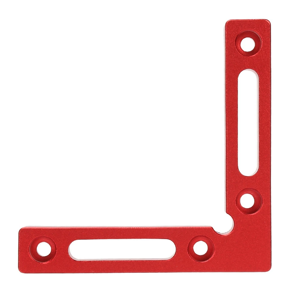 

Aluminum Alloy 90 Degree Positioning Clamp Woodworking Right Angle Square Ruler Mearsuring Guaging Tool Gauges Measuring Instrum