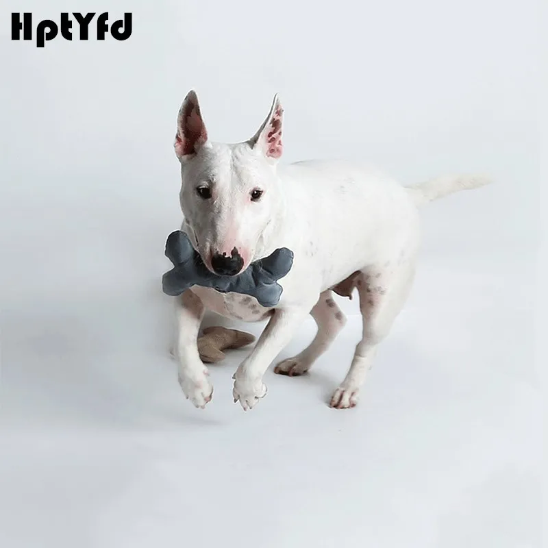 

1 Pc Bone Pet Dog Toys Nylon Cloth Chew Toy Bite Resistant Squeaky Toys for Small Large Dog Funny Game Non-toxic Pet Product