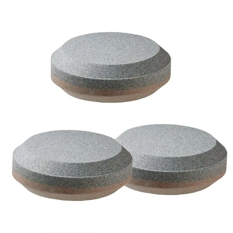 

Small Grinding Sharpener Double-sided Grinding Sharpening Stone Round Shape Household Fast Kitchen Grinding Tool