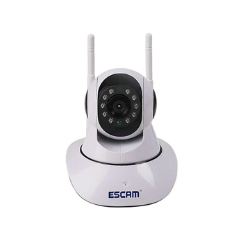 

JABS Escam G02 Dual Antenna 720P Pan/Tilt Wifi Ip Ir Camera Support Onvif Max Up To 128Gb Video Monitor Ip Camera Ue Plug