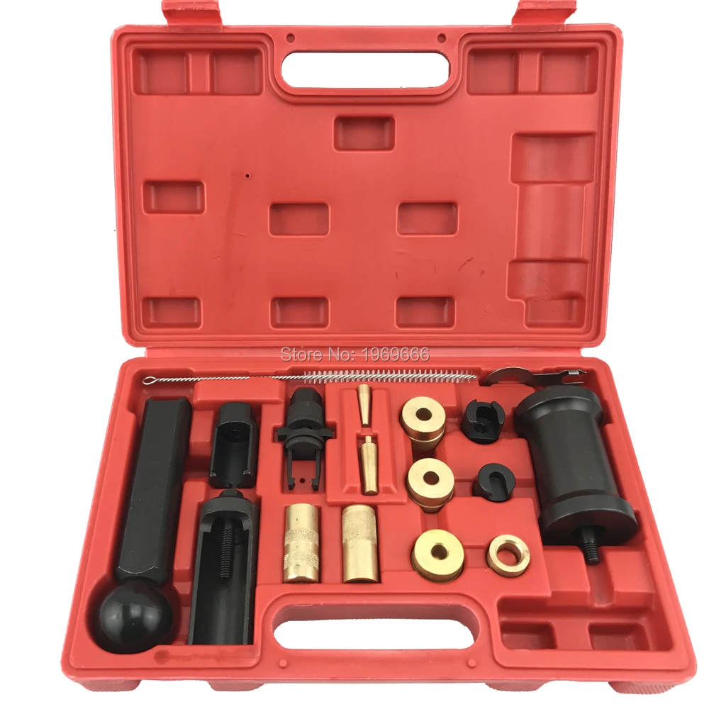 

VAG Group FSI / PD Common Rail Injector Puller & Service Tool Kit For Audi VW Set T10133 T10163 Gasoline & Diesel Engine