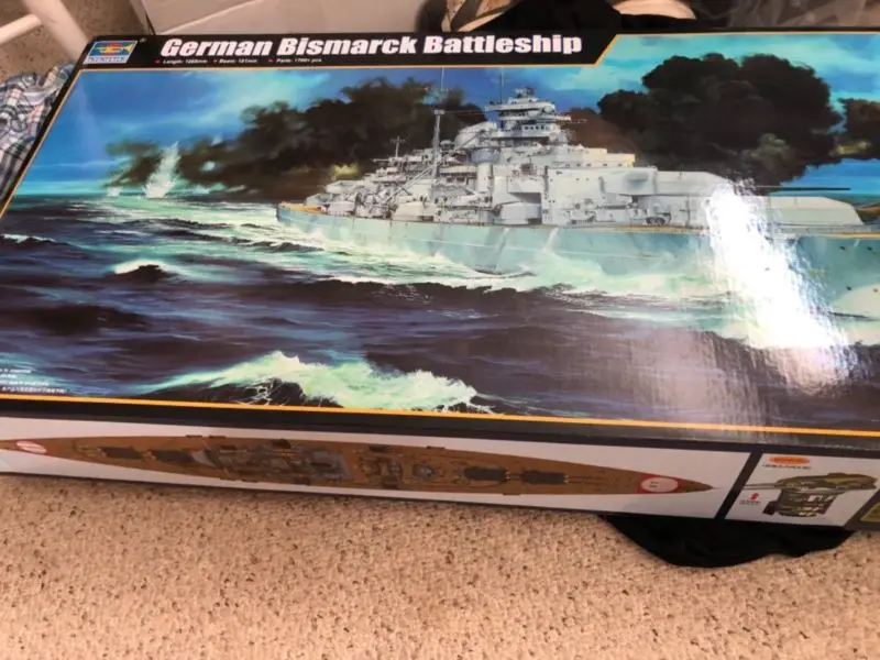 Trumpeter 03702 1/200 весы военный корабль немецкая км Bismarck боевой статическая модель