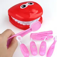 9 шт./компл. детские игрушки для ролевых игр, стоматологическая проверка зубов, модель, набор, медицинский набор, обучающая ролевой косплей, игра, моделирование, обучающие игрушки