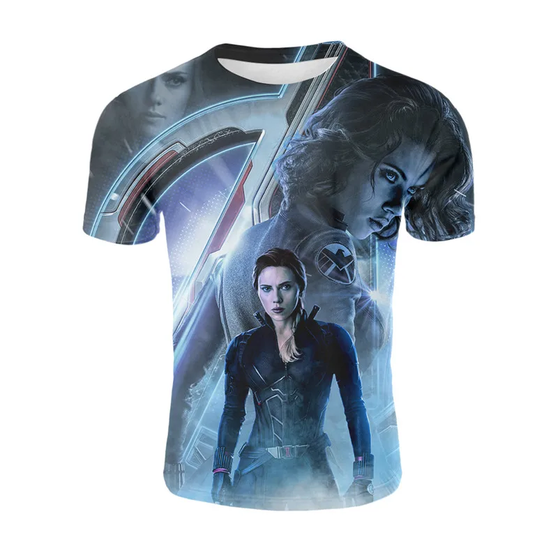 YELITE 2019 Marvel Avengers 4 футболка с 3d принтом супергероя Америки для косплея Мужская