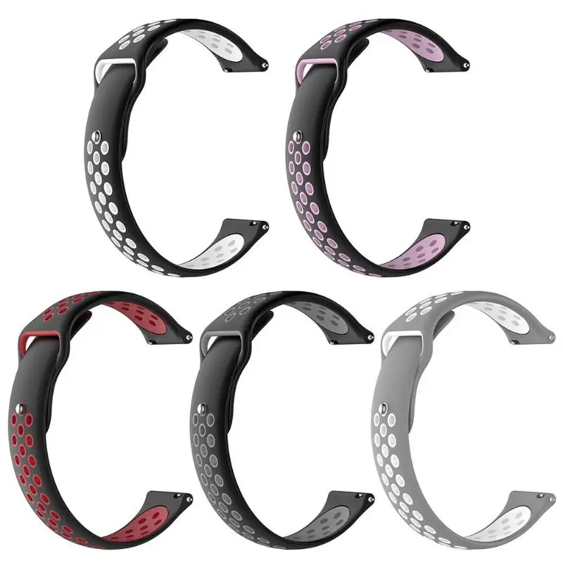 Силиконовый ремешок для часов браслет наручный на замену TicWatch E2 S2 различные
