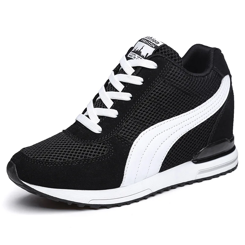 STAN SHARK/осенние женские кроссовки на танкетке tenis feminino Повседневная дышащая обувь