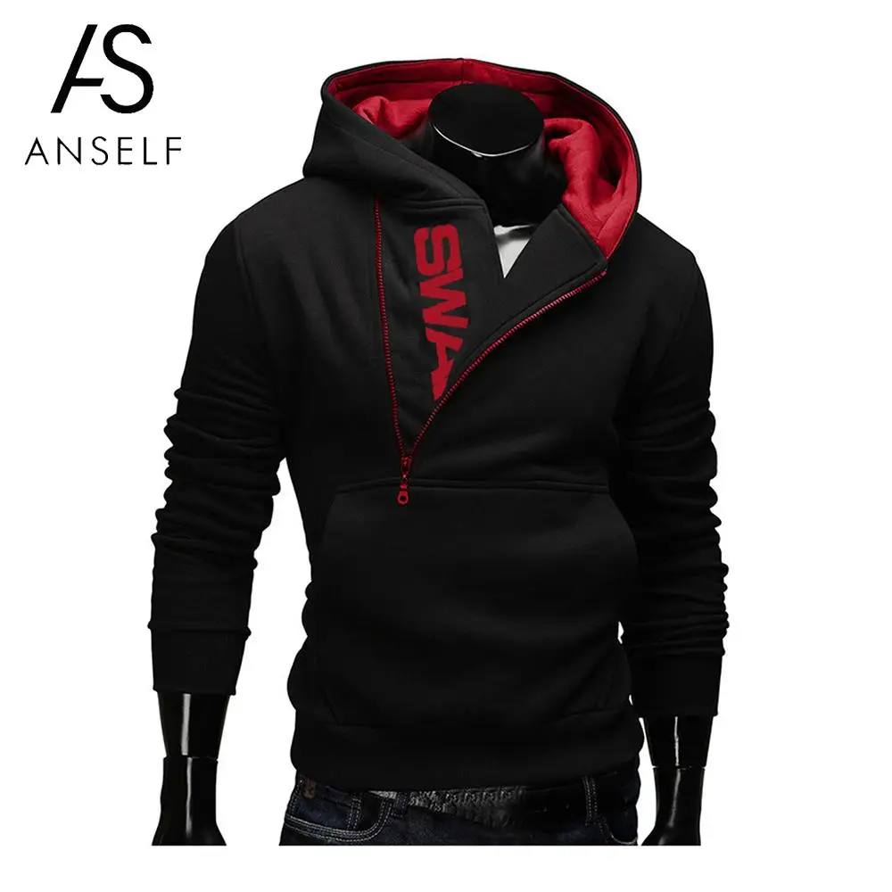 

Fashion Cotton Men Hoodies Tracksuit Sweatshirt Men's Winter Warm Collar Cap Long Sleeve sweat homme Swag Pullover Hoodies 2019