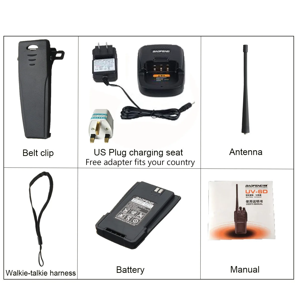 UV-6D 2-way радио УВЧ ctscc бустет DCS иди и болтай Walkie Talkie “иди и наружный мини-портативный передатчик 128 групп канал с памятью