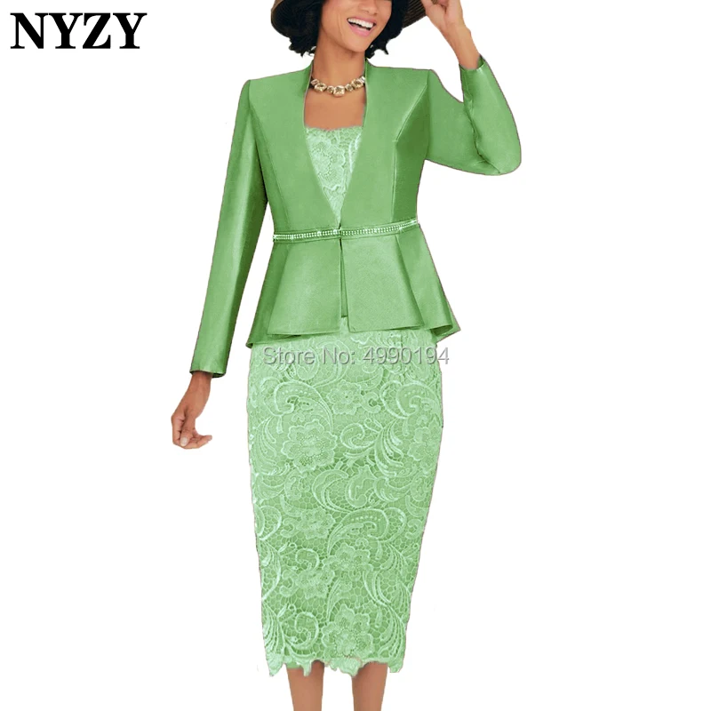 green mother of the bride outfits