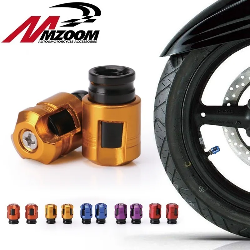 

2Pcs Universal Motorcycle Accessories Electrombile Tire Valve Stem CNC Modification Wheel Tires Valves Tyre Stem Air Caps