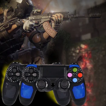 

Bevigac Wireless Gaming Controller Gamepad Joystick with Double-vibration Touch Pad for Sony PlayStation Play Station 4 PS4