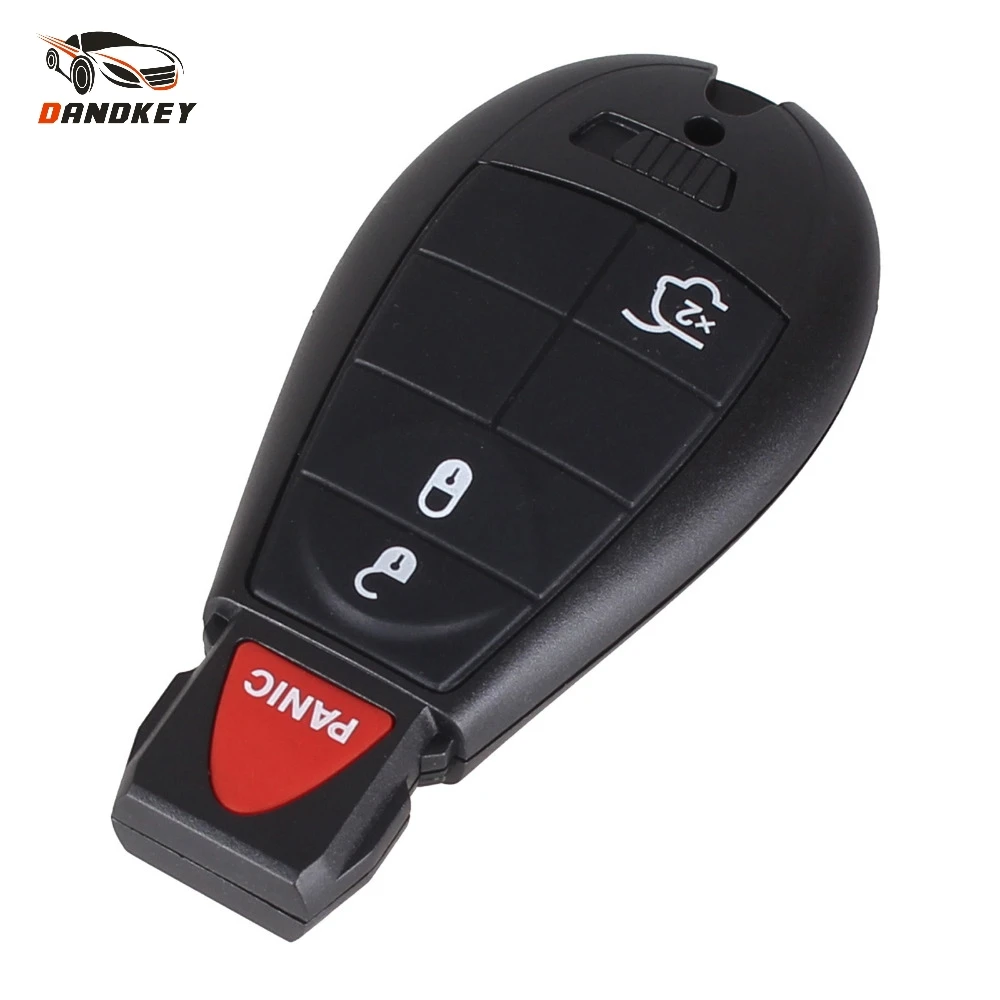 Dandkey 4 кнопки пульт дистанционного управления Корпус ключа для Chrysler Jeep Commander Grand