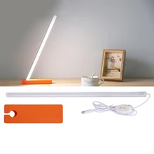 Многофункциональный Диммируемый 5 В USB светодиодный светильник для бара переносная лента настенный светильник светодиодный Настольный светильник трубка для чтения витрина кухонный свет