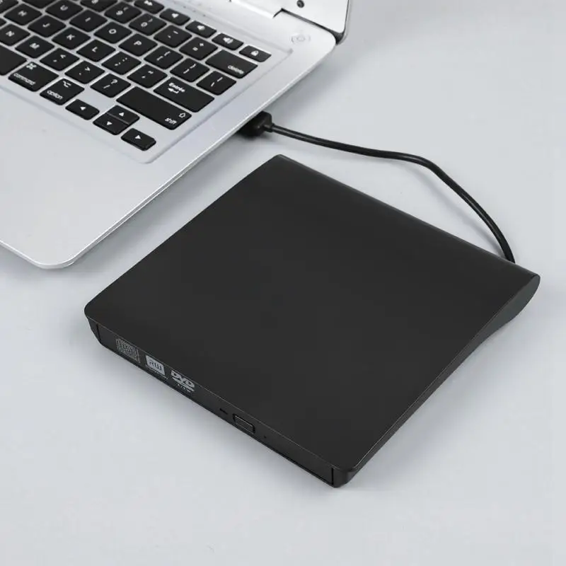 Plug and Play мобильный универсальный ноутбук Внешний USB DVD CD записывающее устройство