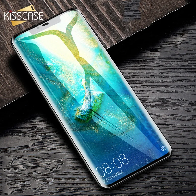 

KISSCASE Screen Protector For Huawei Mate 10 20 Lite Full Curved Tempered Glass For Honor P10 P20 Lite P20 Pro 9 10 Lite Glass