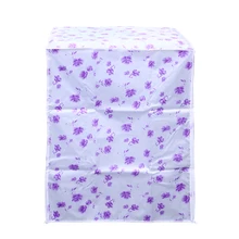 1 шт. чехол для стиральной машины молнии водостойкий ролик полиэстер атласная ткань пылезащитный стиральная машина чехол A30