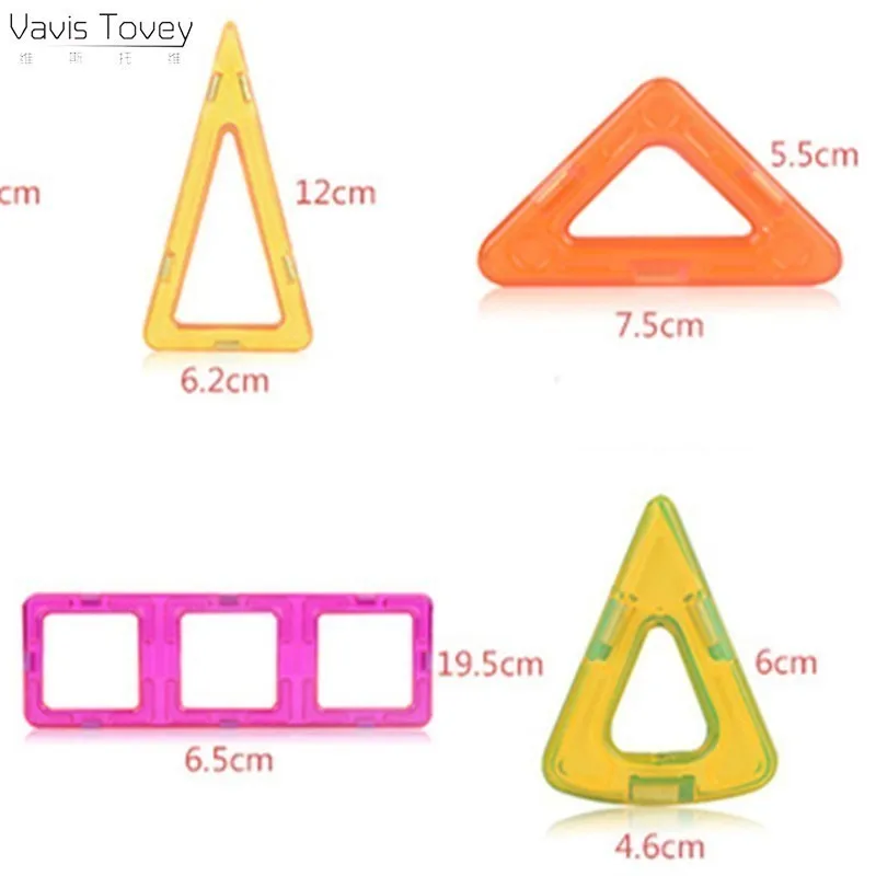 

Vavis Tovey DIY blocks parts construction Designer Magnetic Magnet model building toys
