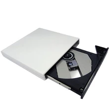 Белый тонкий USB 2,0 внешний тонкий USB 2,0 CD-ROM-накопитель для MSI Wind U100 U120 U123 VR220 EX300 seires ноутбуков