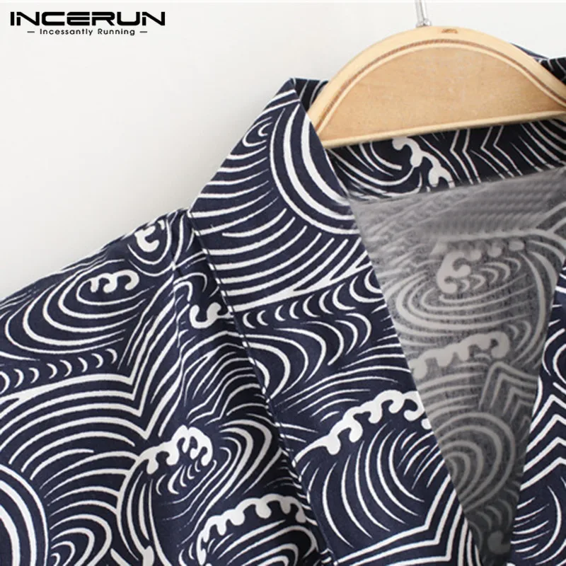 Japanese Kimono Pajamas Kimono Suit Couple Sets Men Women Pajama Lounge Loose 5XL Summer Underwear Set Floral Retro Sleepwear