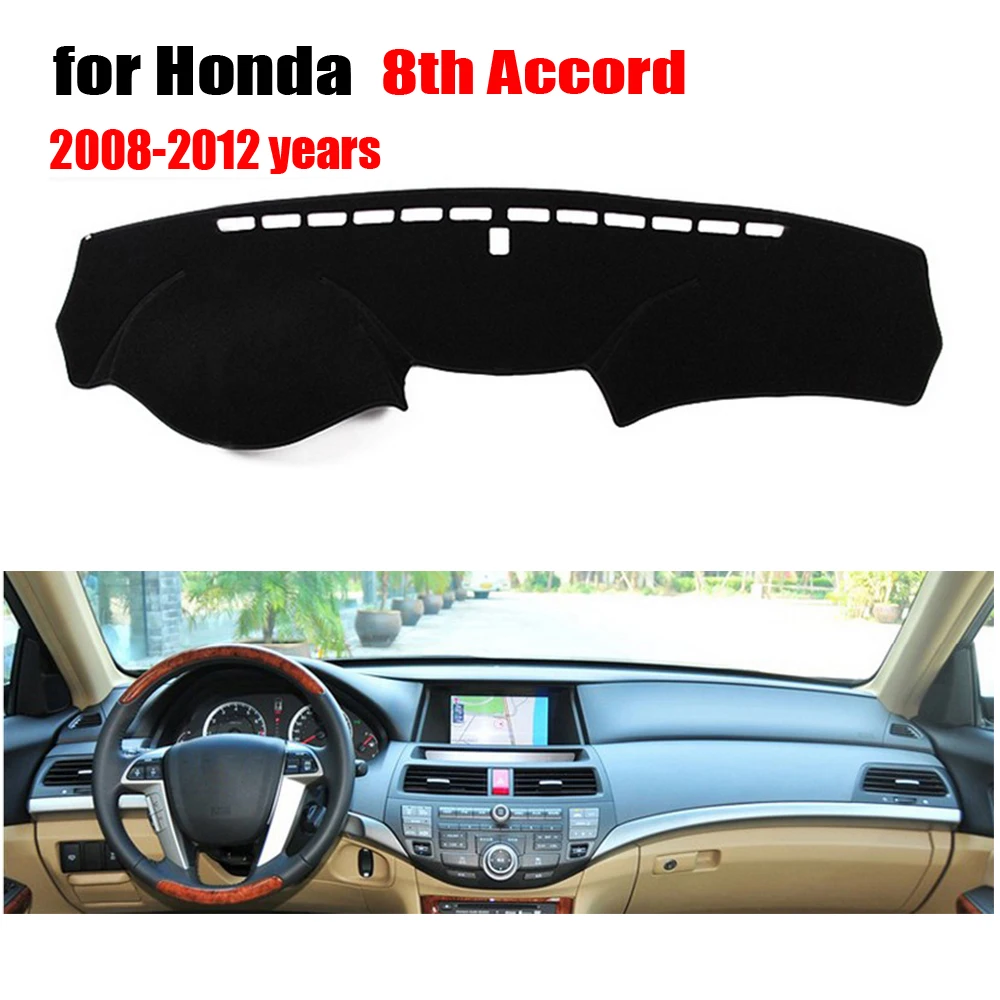 car dashboard cover For Honda Accord 2008 to 2012 years Avoid light pad