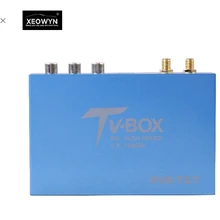 160 км/ч Двойные тюнеры H.265 DVB T2/T цифровой автомобильный телевизор Блок тюнера ТВ HD 1080 P двойной антенный приемник для Германии