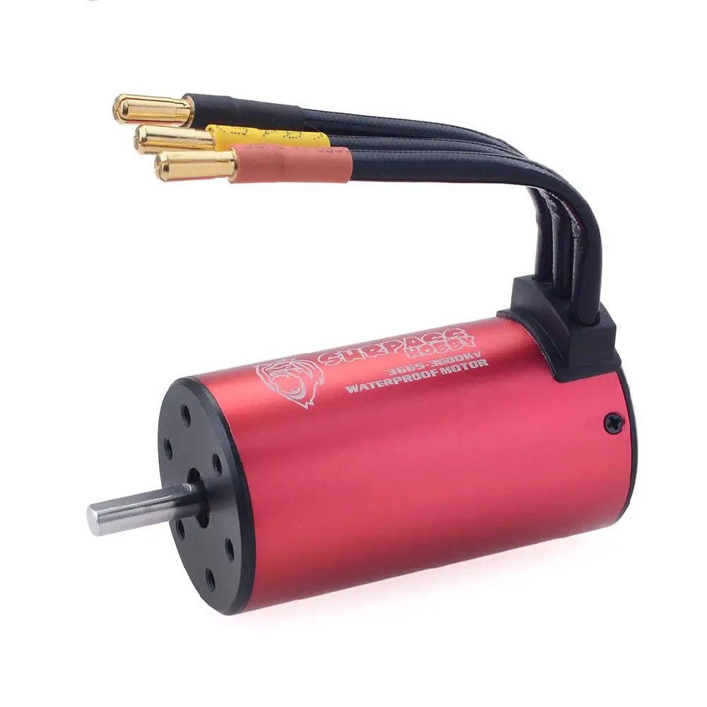 RCtown KK 3670 2050KV/2650KV Brushless Motor for GTR/Lexus 2S 1:10 3S 4S 1:8 RC Drift Racing Off-road Car Truck Sensorless