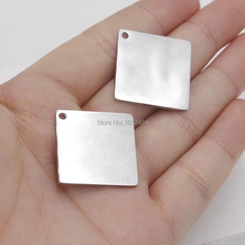 

50 pcs/lot Custom Engraved Necklace Stainless Steel Engraving Blank Necklace Personalized Name Jewelry Pendant Making