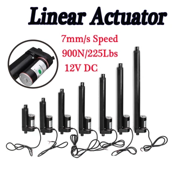 

2 4 6 8 10 12 16 Inch 900N 225 12V Lbs Linear Actuator Stroke Pound Electric Motor Linear Actuator