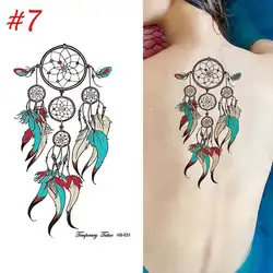 Новые Подростки ребята Мужчины Женщины водостойкие геометрические татуировки наклейки для рук как на изображении плечи грудь