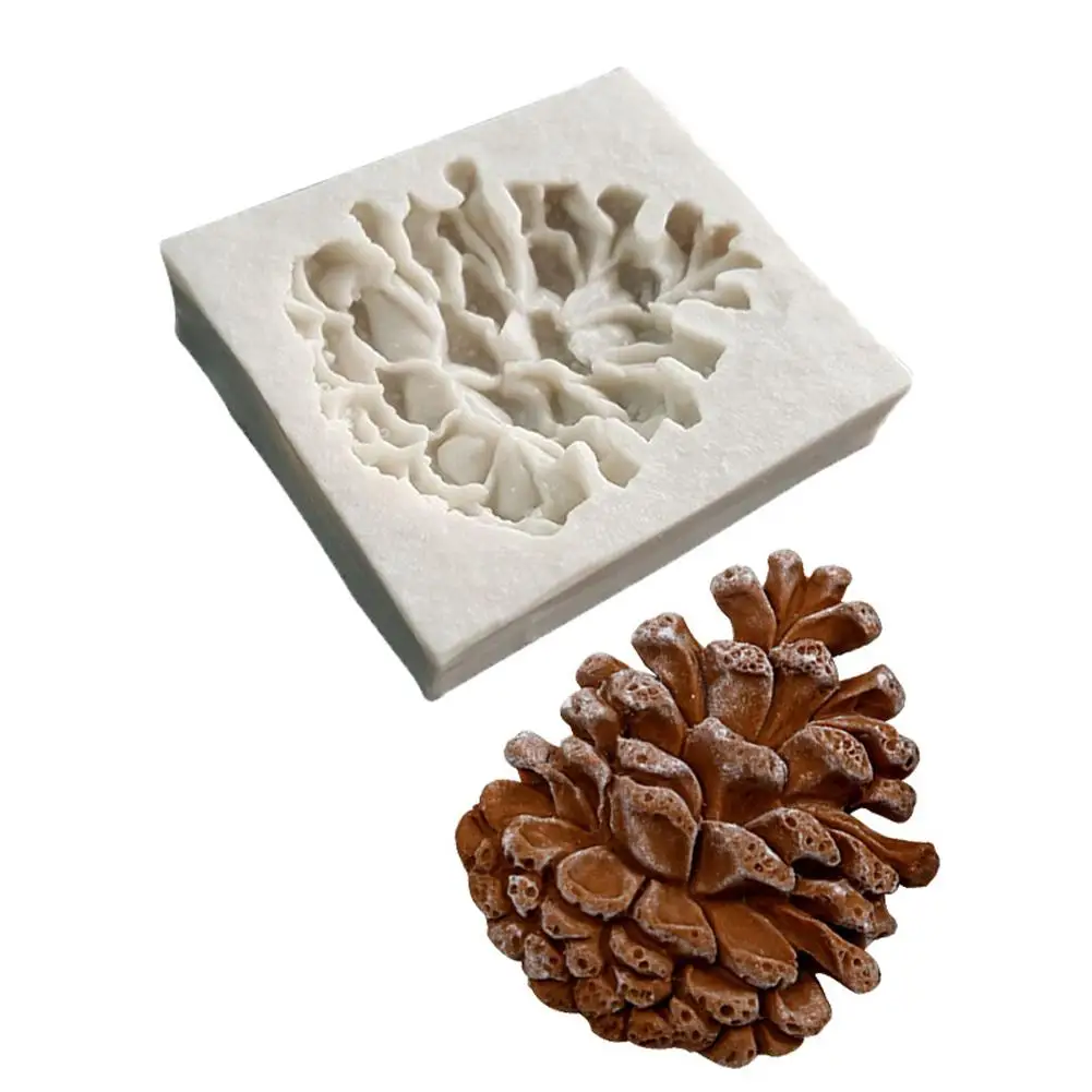 

Pinecone Silicone Cake Mold Christmas Candy Chocolate Cake Decor DIY Baking Tool
