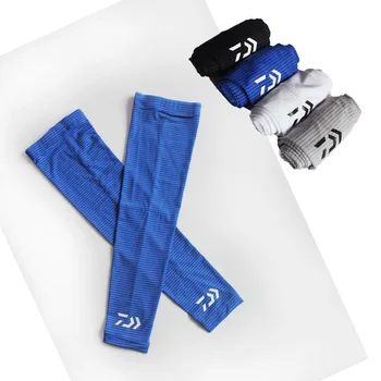 

1 Pair/Set DAIWA Ice Fishing Clothing Sleeves Men Women Arm Sleeve Long Anti UV Outdoor Running Car Driving Fingerless Gloves