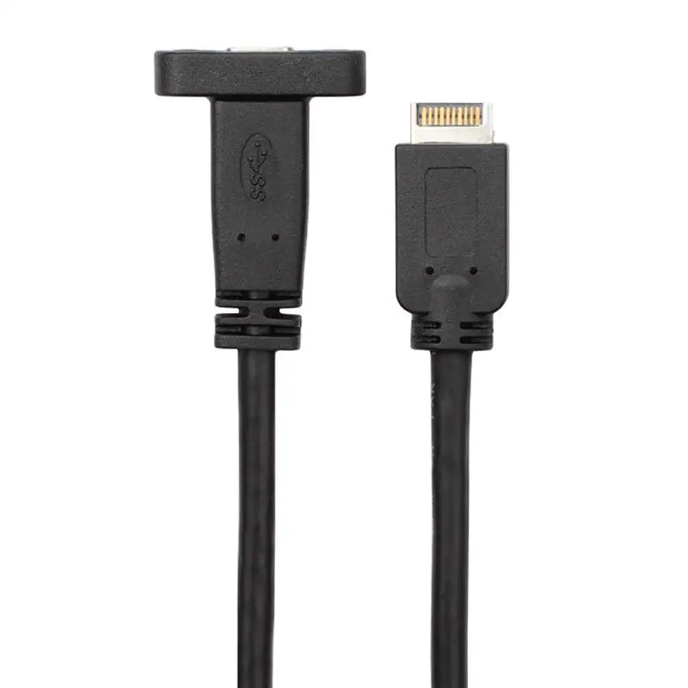 USB 3 1 Тип E PCI к C гнездовой Gen 2 Удлинительный кабель кронштейн профиля|Кабели