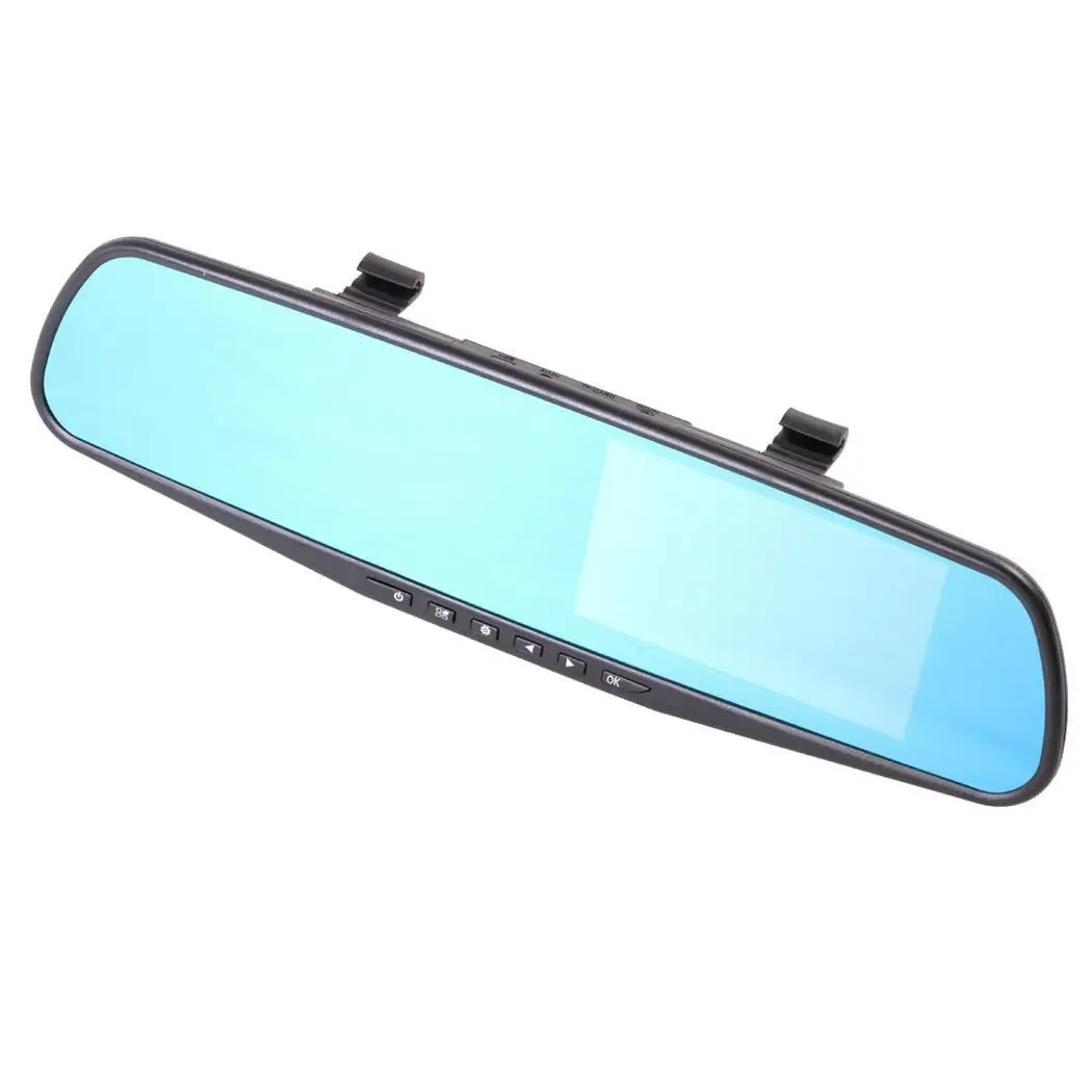 Car DVR Car Rearview Mirror Driving Recorder Night TF Vision Motion 170 12 million Detection AVI DVR 1080P Camera