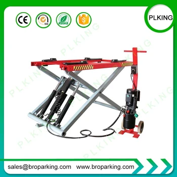 

3000kg Portable Mid Rise Scissor Car Lift