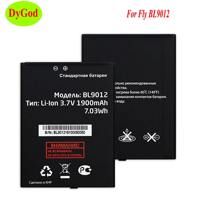 DyGod 1900 мАч для Fly BL9012 FS508 Cirrus6 FS509 Nimbus 9 сменные батареи Bateria смартфон