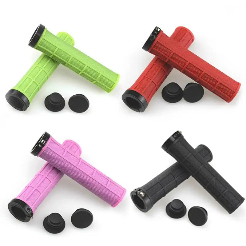 

1 Pair Soft Cycling Adhesive Performance Set Hands Mountain Bikes Bicycle Handle Rubber For Bike