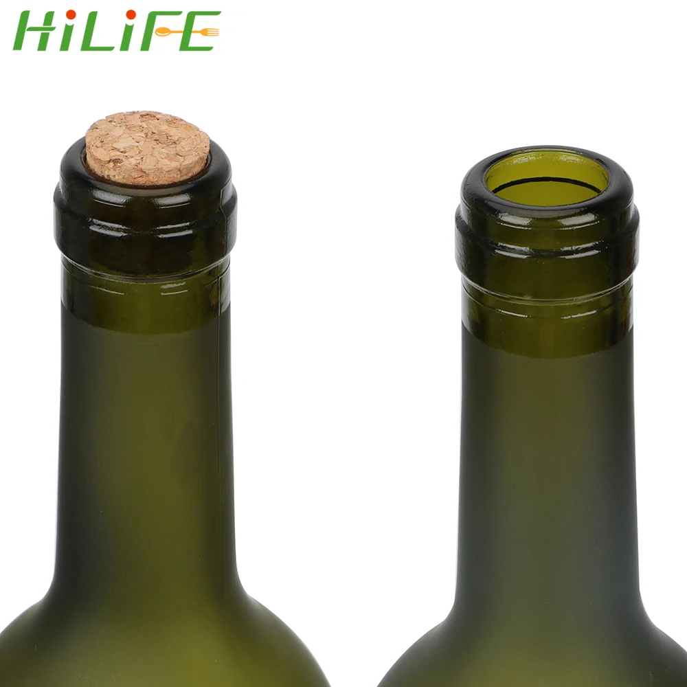 

HILIFE Kitchen Accessories 10 piece/set Barware Bar Tools Wine Bottle Stopper Wooden Wine Cork Straight Cork Stopper