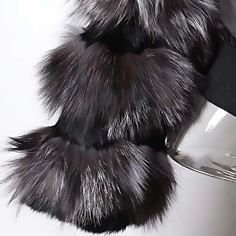 Jl71 Parkas Manteau 2019 rembourré Hiver Lâche Printemps Mode eam Stand Black Col Fourrure Joint Coton Cplit Nouveau Femmes Chaud Marée Cloué H6wxdd4Faq