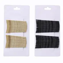 36 шт. u-образные заколки для волос заколка для волос женский салонный инструмент для укладки волос парикмахерское украшение золотой черный