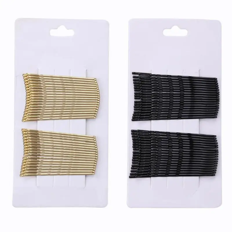 

36pcs U Shaped Hairpins Hair Clips Barrette Women Salon Hair Styling Tool Hairdressing decoration Gold Black