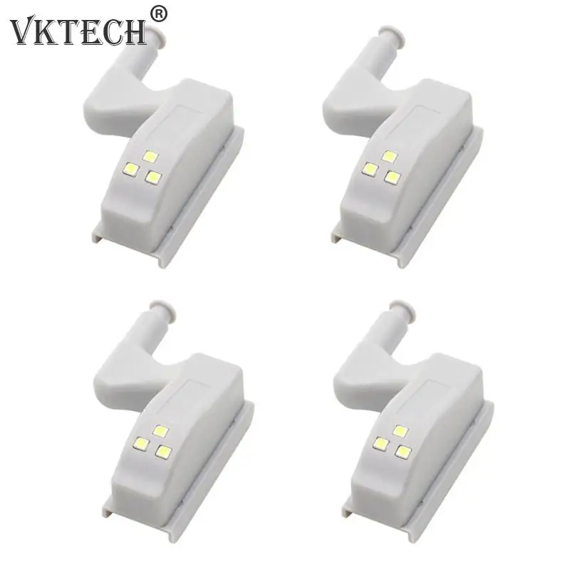 

0.3W 3LED Inner Hinge Sensor Lamp Under Cabinet Light for Cupboard Wardrobe Closet Kitchen Inner Hinge Lamp Night Light