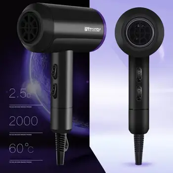 

1000W 2 Speeds Anion Hair Dryer Hairdryer Hair Blow Dryer Fast Straightening Irons Cold Hot Air Hair Styling Tool EU Plug