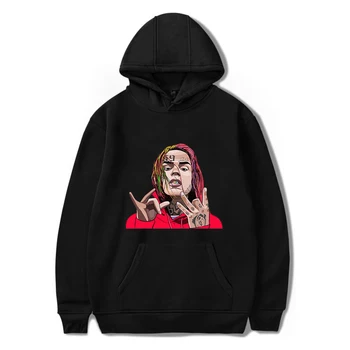 

LUCKYFRIDAYF 2018 6ix9ine Kpop Scunm Gang Fun Unisex Member Changbin Fashion Warming Women Hoodies Sweatshirt Hip Hop Clothes