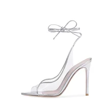 Carole Taxa 2019 Dedo Apontado Super Felicidade Meninas Incrível Casamento Stilettos de Salto Alto Sapatos de Verão Mulher Sapatos Elegantes Sandálias