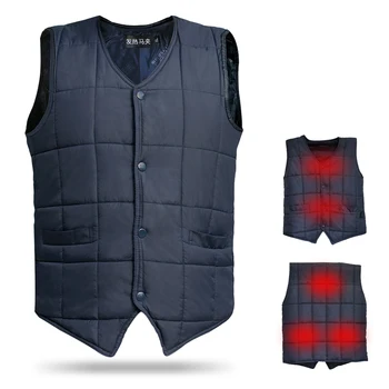 

Fishing Vest Winter Warm Waistcoat Women Men Far Infrared Heating Vest Electric Heated Jacket Winter Warmer Coat Fishing