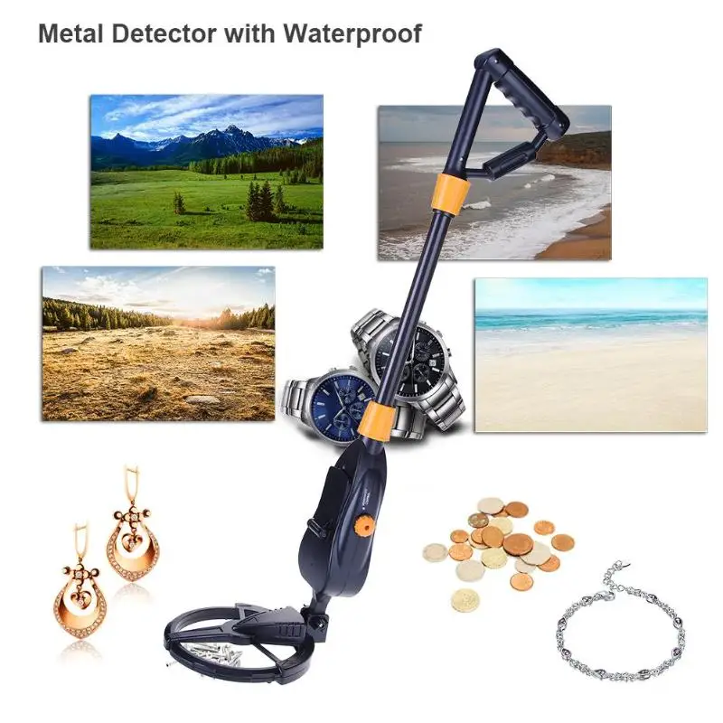 

Professional Metal Detector LCD Screen High Sensitivity Underground Deep Target Gold Treasure Hunter Seeking Tool