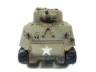 100% металлический Mato 1/16 M4A3 радиоуправляемый танк Sherman инфракрасная отдача